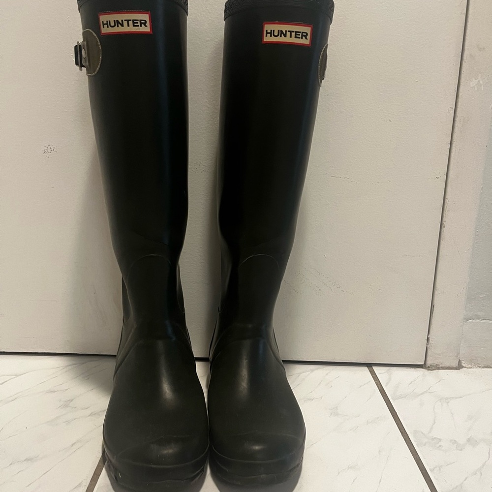 Hunter Classic Black Tall Boots